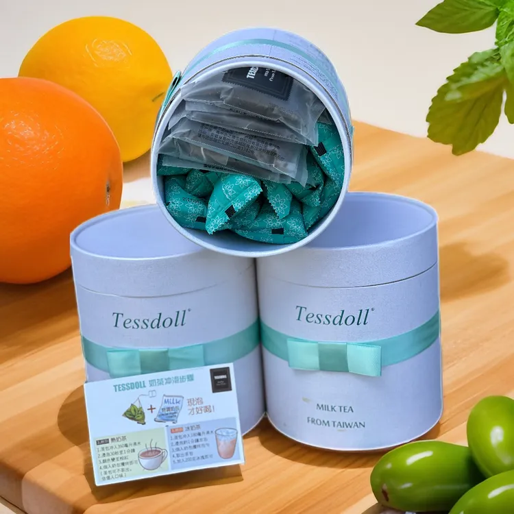 Tessdoll台仕朵奶茶 桶装12包独立小包装