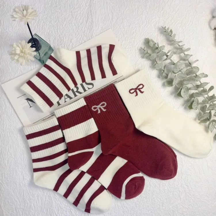 【袜子对对碰 +许愿】（默认主播代拆）女款秋冬款棉袜 羊绒袜 堆堆袜