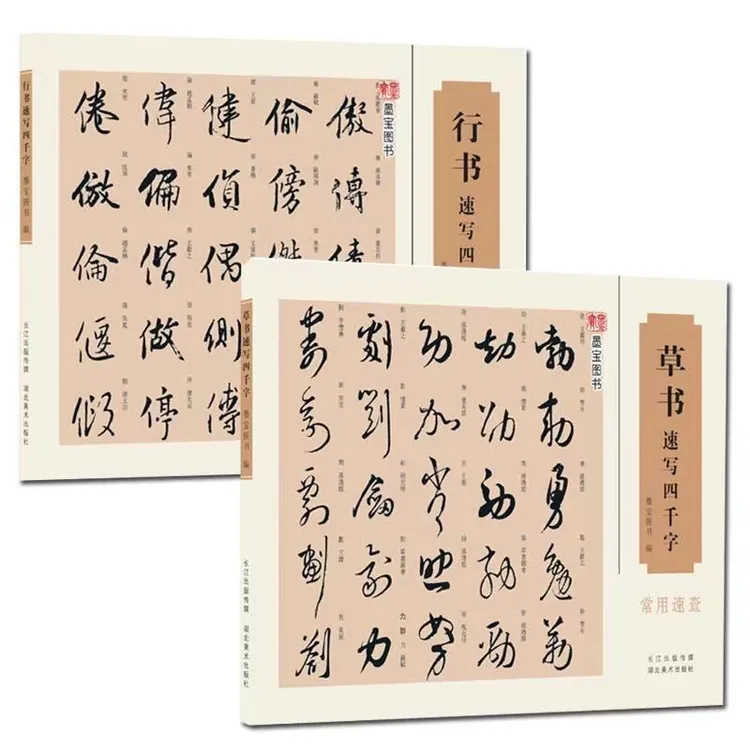 草书速写四千字常用速查 四千字笔画顺序检字表 汉字书法速查词典