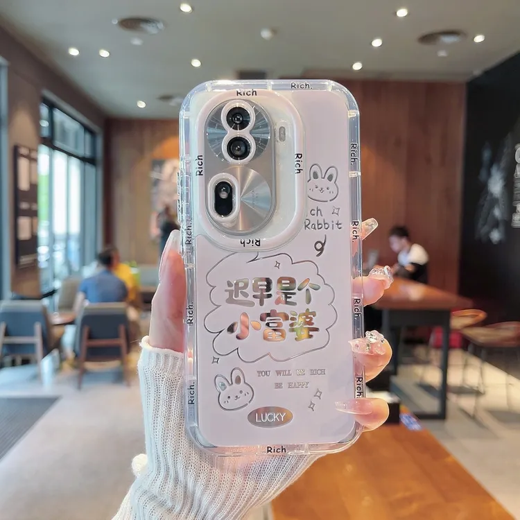 （OPPOReno11系列）镜面奶油壳适用OPPOReno11/OPPOReno11Pro手机壳