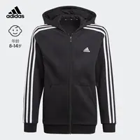 adidas阿迪达斯官方儿童装男大童秋季加绒保暖连帽外套夹克GQ8900