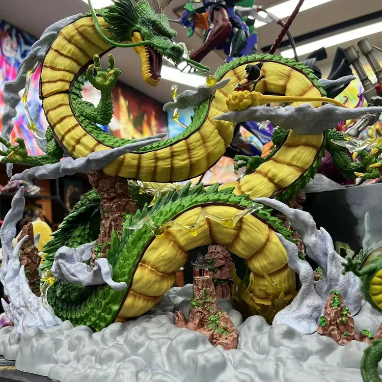 【送神龙定制图案包装】七龙珠 神龙与小悟空 许愿龙特效性价比