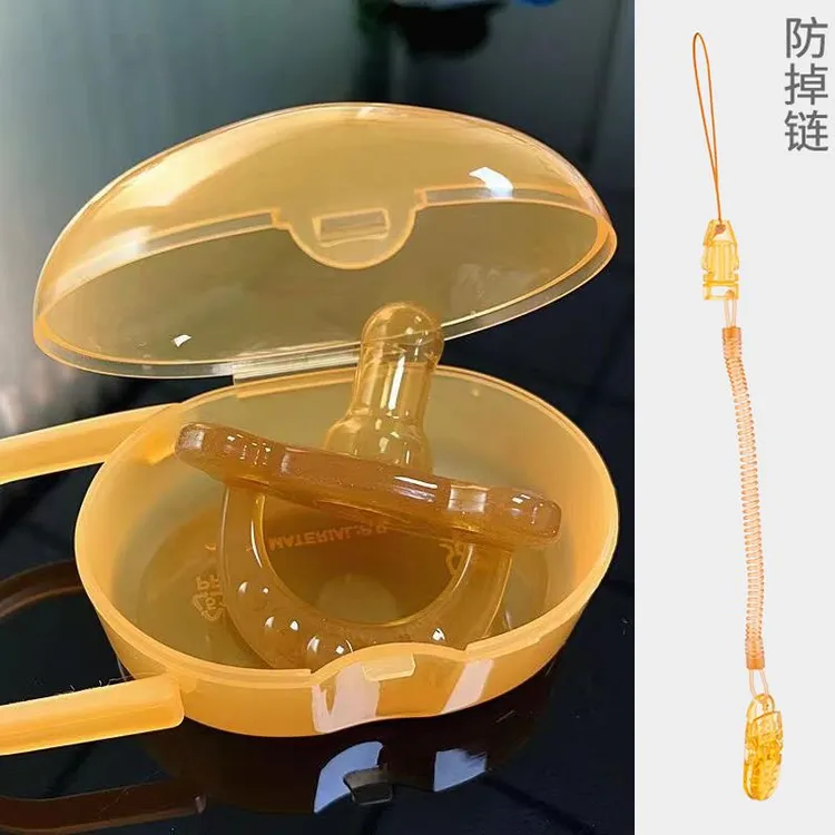 婴儿安抚奶嘴新生婴儿3个6月一岁以上超软气安睡型安慰的防胀气