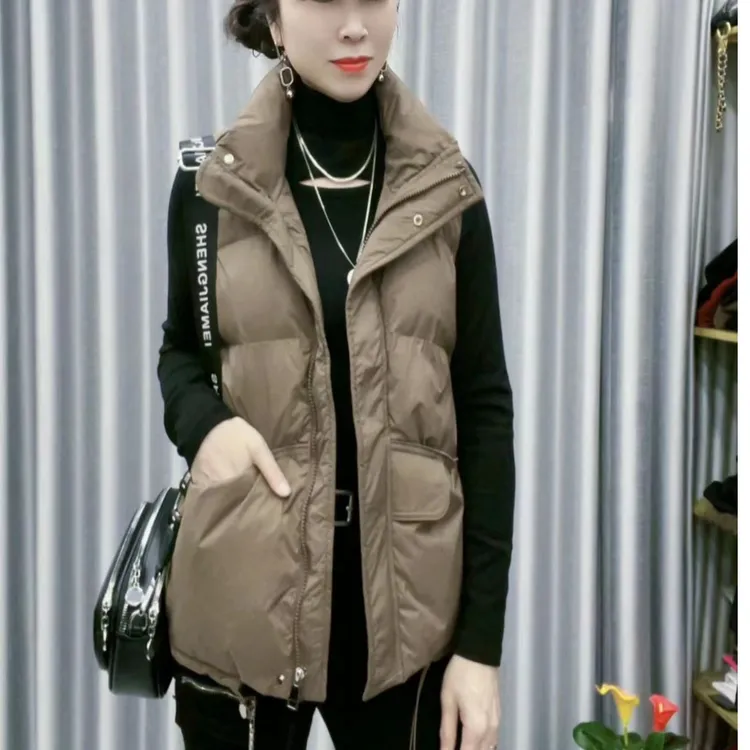 【懂你吴姐】9802靓丽伊人休闲棉马甲