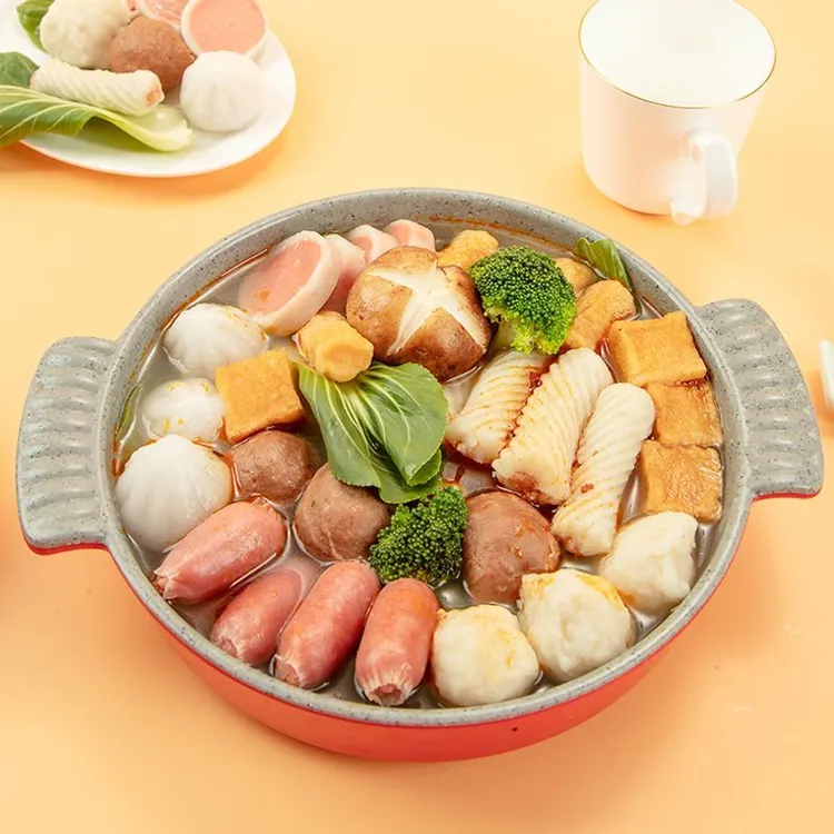 泽众合家欢清真食品火锅丸子组合关东煮食材火锅底料甘肃麻辣烫