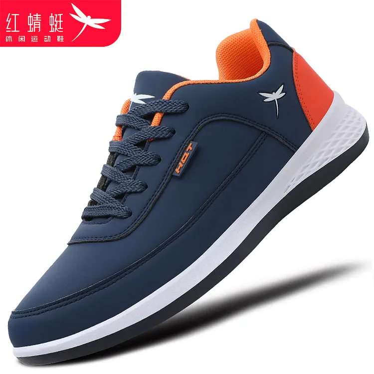 红蜻蜓男鞋运动鞋休闲爸爸鞋中老年健步鞋秋冬男士老人鞋官方正版