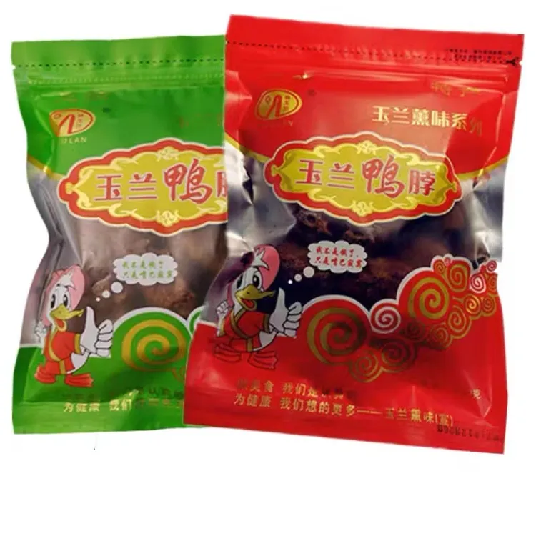 福建三明林玉兰风干鸭脖网红零食熏味特产肉香小零食250克包邮
