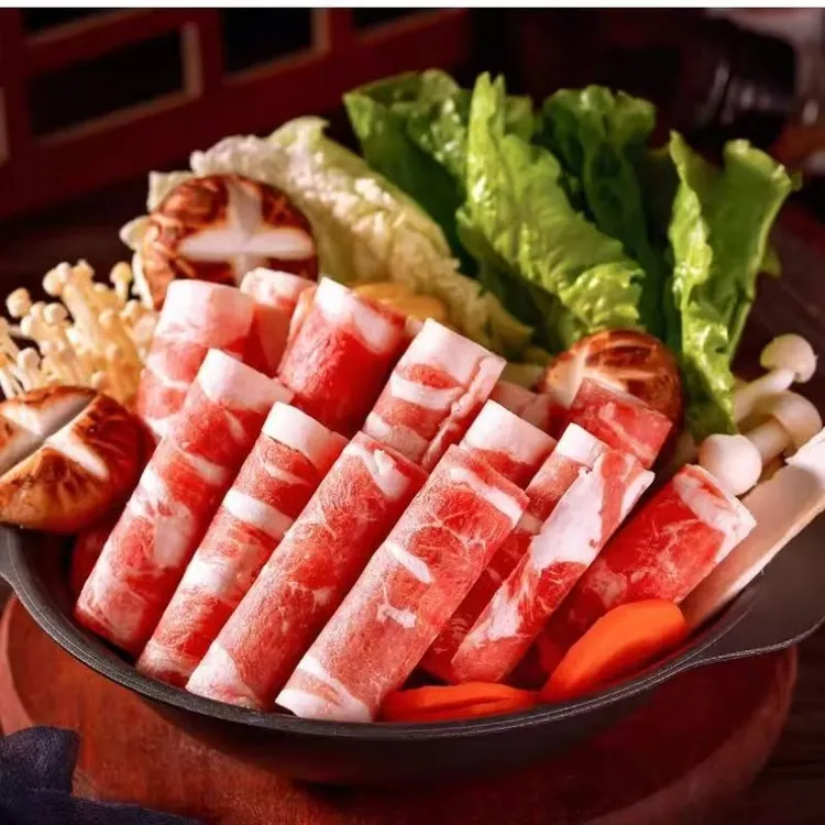 甘肃西穆源清真新鲜调理牛肉卷新鲜发货广河冷链直发