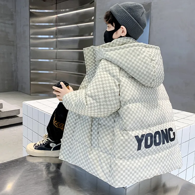 巴拉巴拉男孩女孩2025新款儿童装男童冬装羽绒服加厚中大童冬外套