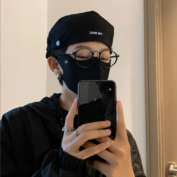 前进帽子男新款正反戴文艺风百搭贝雷帽个性痞帅复古鸭舌画家帽潮