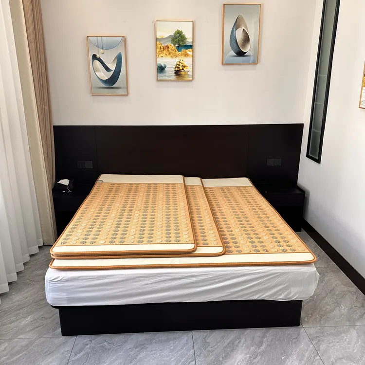 玉石床垫加热床垫代替电热毯哈双温双控数显