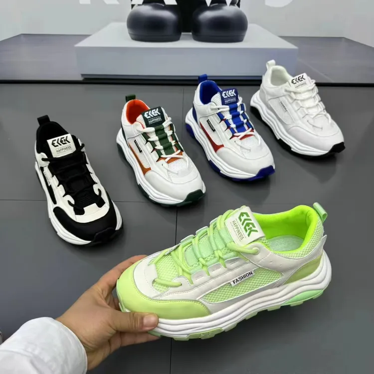 《广州潮品》网面休闲百搭时尚透气休闲鞋88-0067