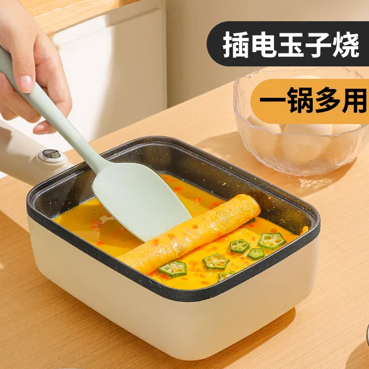 玉子烧烙饼小煎锅麦饭石不粘平底锅插电式早餐机煎蛋锅煎蛋神器