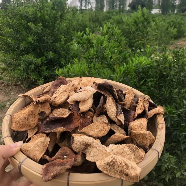 【2015年】正宗新会茶坑圈枝古法自然生晒冬后大红陈皮250g/散装