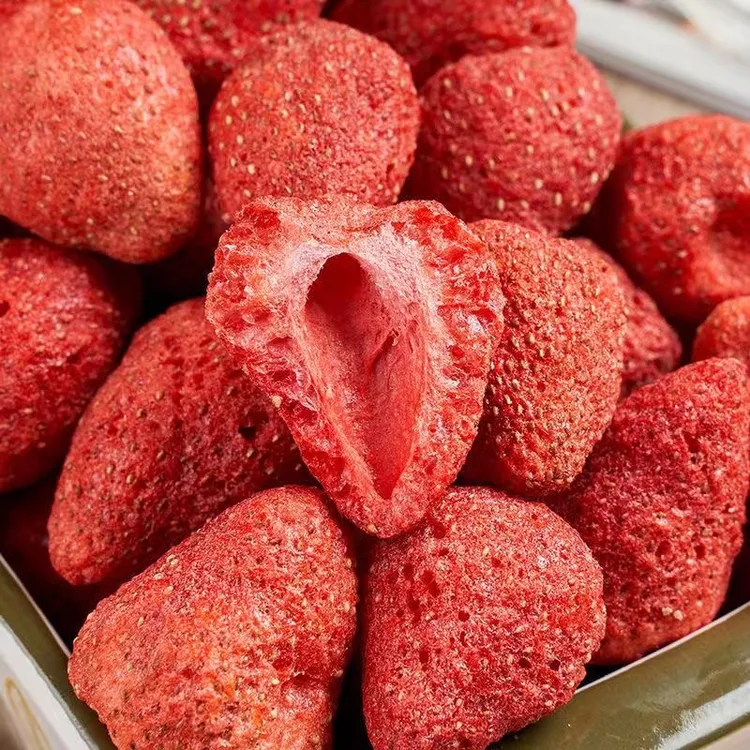 莹姐果干坚果草莓冻干果蔬脆大颗草莓整颗休闲小零食