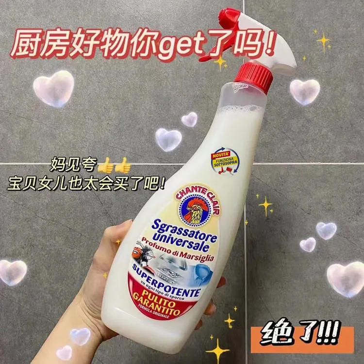 意大利大公鸡头清洁剂厨房强力去油污渗透油烟机多能油污净重油污