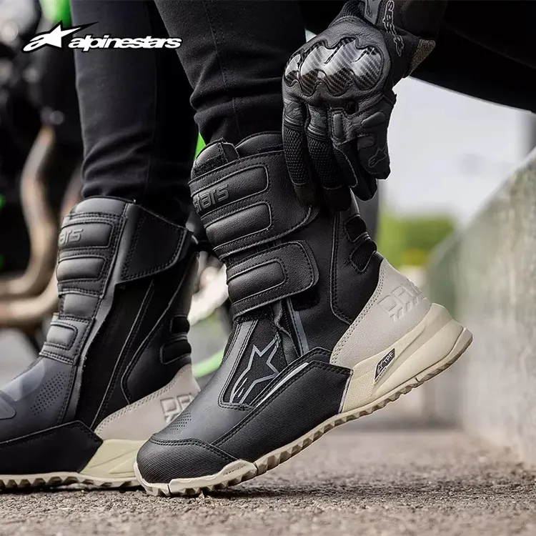 a星骑行靴RT-7防摔防水保暖耐磨防滑四季摩托车拉力靴女