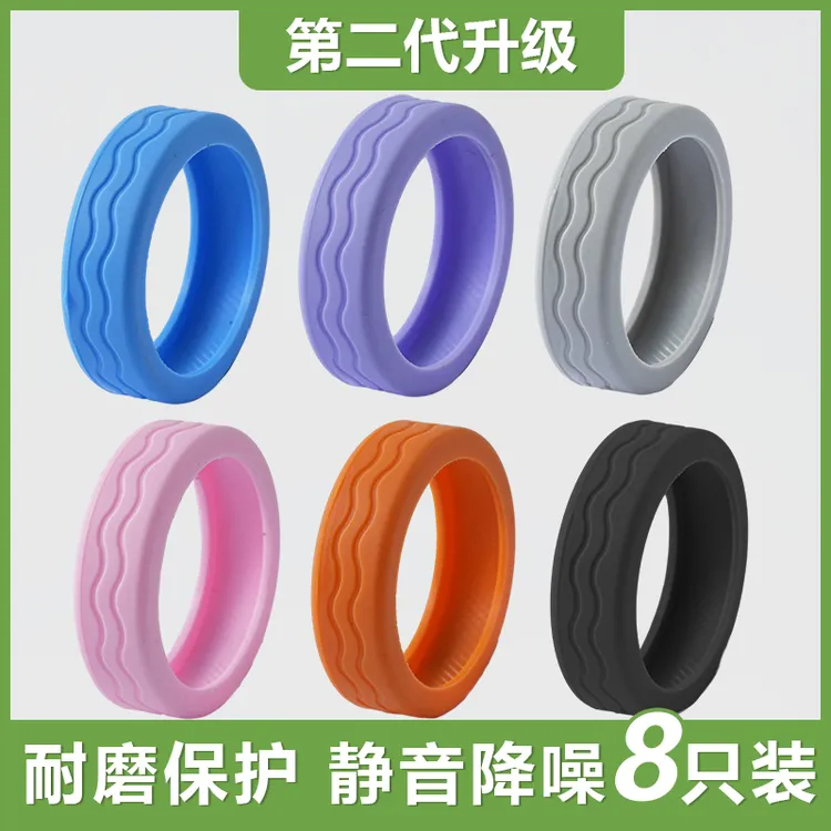 加厚行李箱硅胶保护套拉杆箱橡胶圈轮子轱辘轮胎防磨套耐磨防脏套