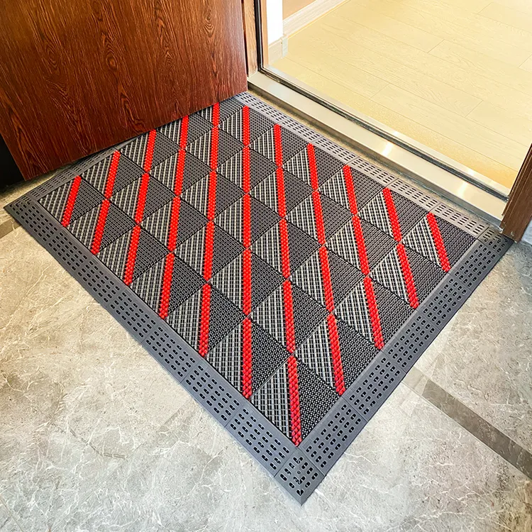 门口地垫防水防滑地垫室外户外门口塑料防滑垫入户地垫入户门垫