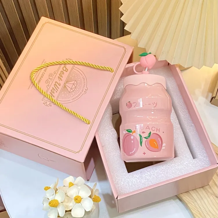 生日礼物女生送闺蜜儿童小朋友初中生伴手礼杯子实用小礼品粉创意