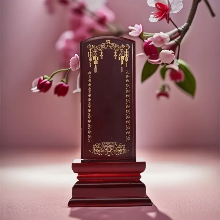 实木牌雕刻影视道具定制激光刻字位天地君亲师木牌工艺摆设