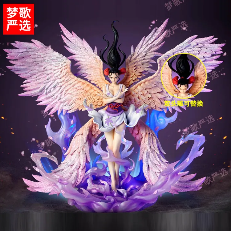 【梦歌严选】JT天绘六翼罗宾35cm双头天使降临海贼王动漫GK手办摆件