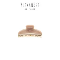 ALEXANDRE DE PARIS巴黎亚历山大中号单排水晶旺多姆抓夹