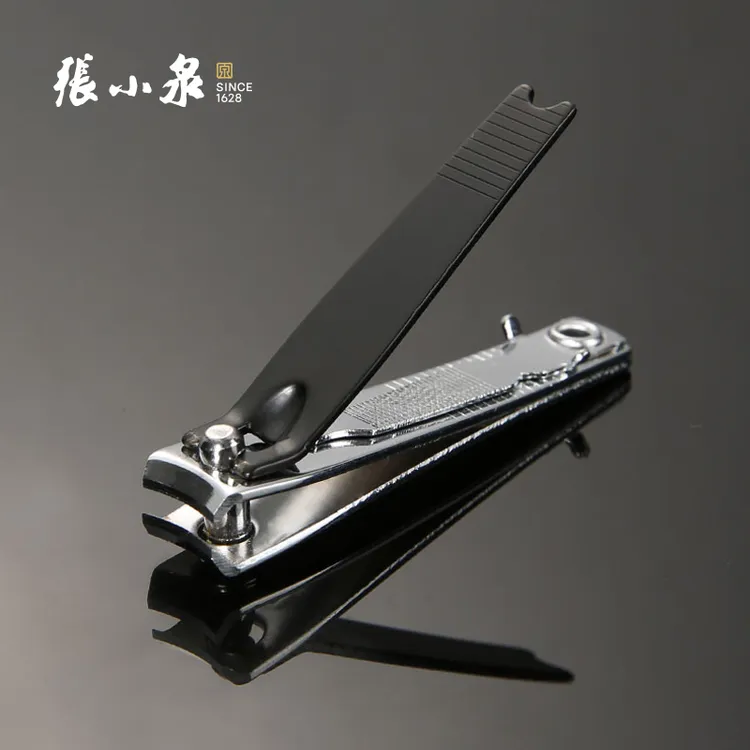 张小泉指甲钳家用便携剪指甲刀弧口不锈钢指甲钳耐用折叠修甲防锈
