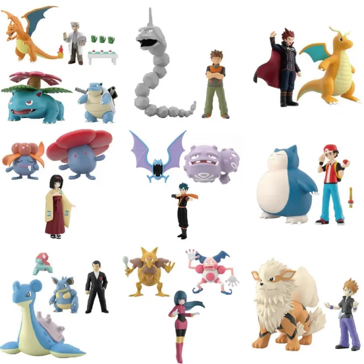 H 口袋妖怪宝可梦 比例世界 散货 公仔玩偶动漫手办模型摆件