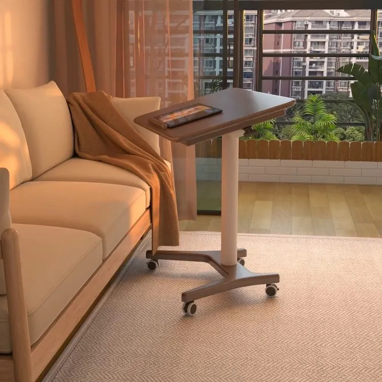 小户型神器小型移动书桌全实木床头家用办公桌电脑桌学习桌多功能