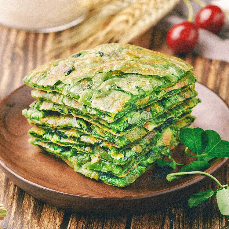 粮全其美草头饼冷冻手抓饼80g*5片*4包早餐冷冻面食快早餐