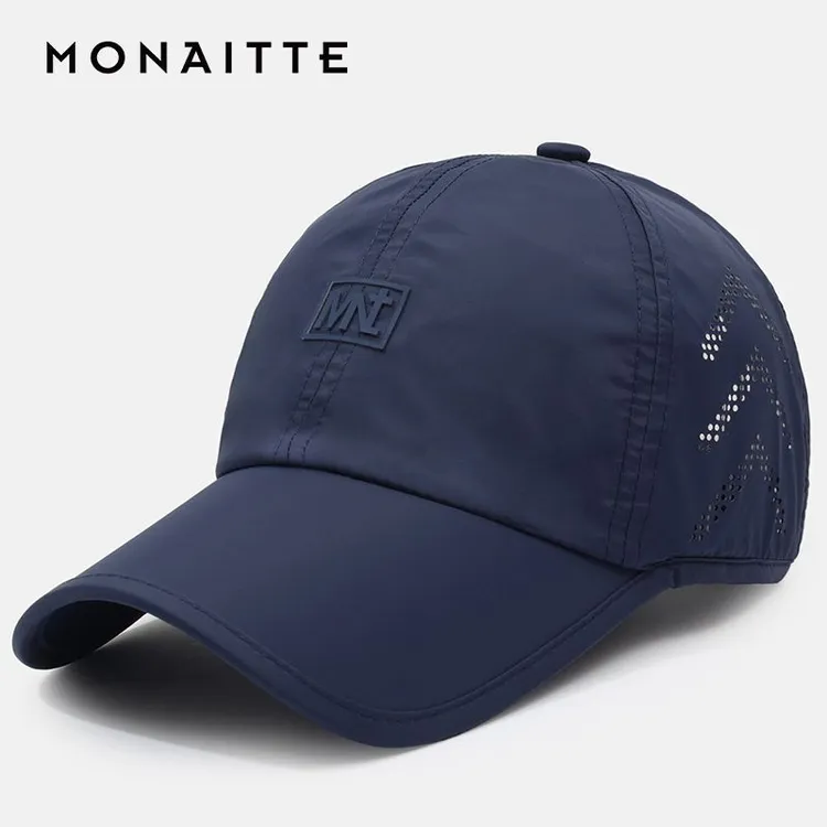 【高品质网眼透气棒球帽】蒙奈特帽子男夏速干防晒遮阳钓鱼鸭舌帽女