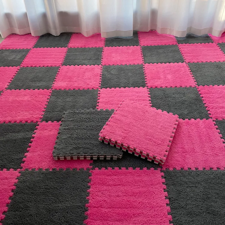 毛绒地毯客厅阳台垫子卧室床边毯大面积飘窗垫四季通用耐脏打理