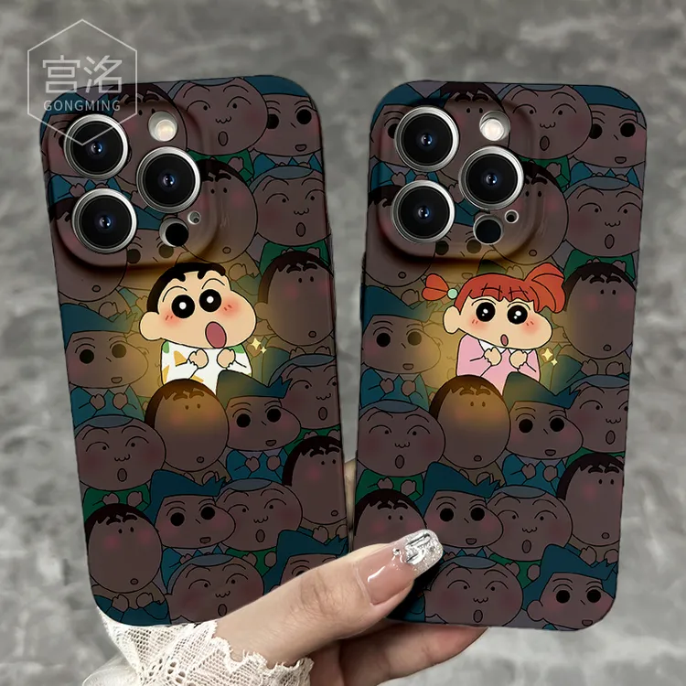 发光小新妮妮iPhone14promax苹果13华为12菲林手机壳oppo小米vivo