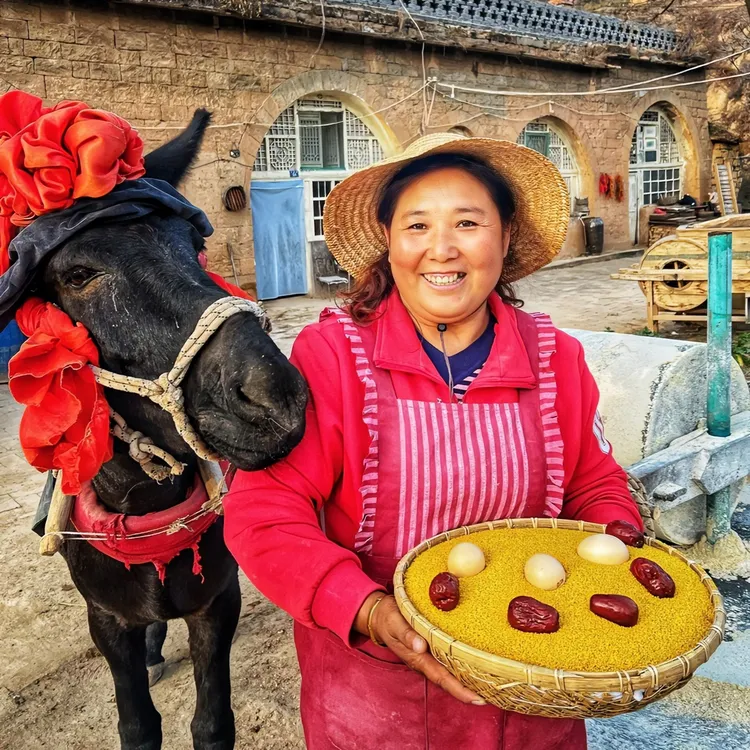 陕北黄小米儿新小米农家自种黄小米粥油小米糯小米五谷杂粮粥