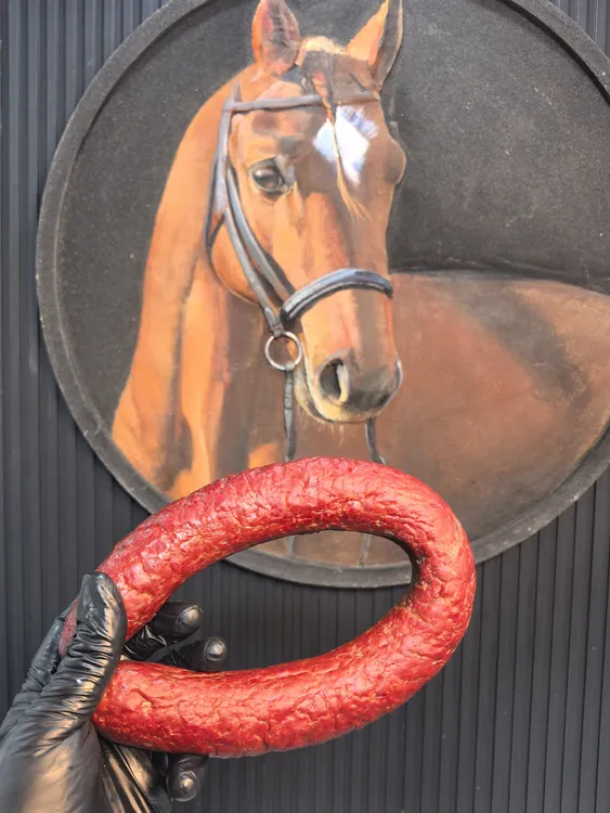 【碎肉熏马肠】—熟马肉马肠子