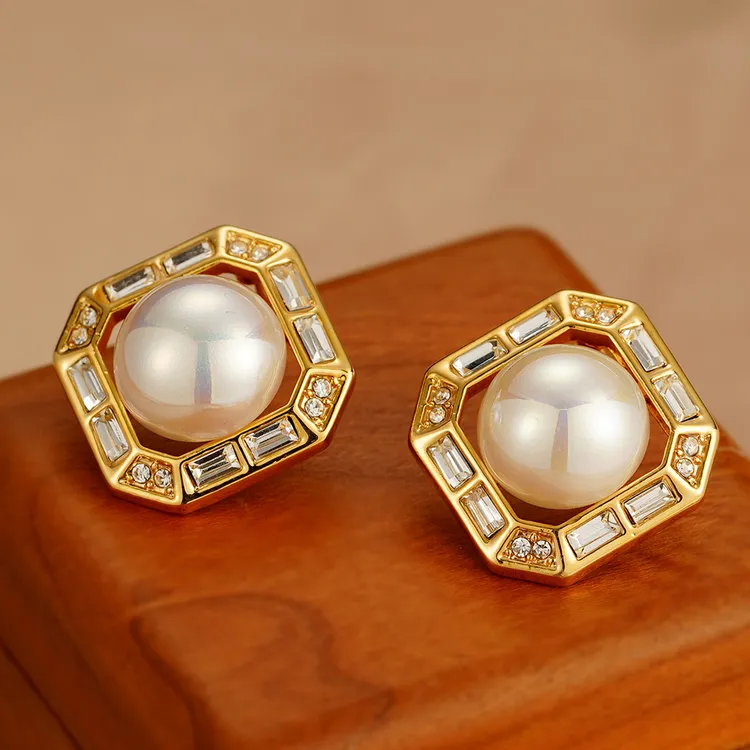 【KEFAN珂梵】气质时尚百搭复古成人简约韩版耳环