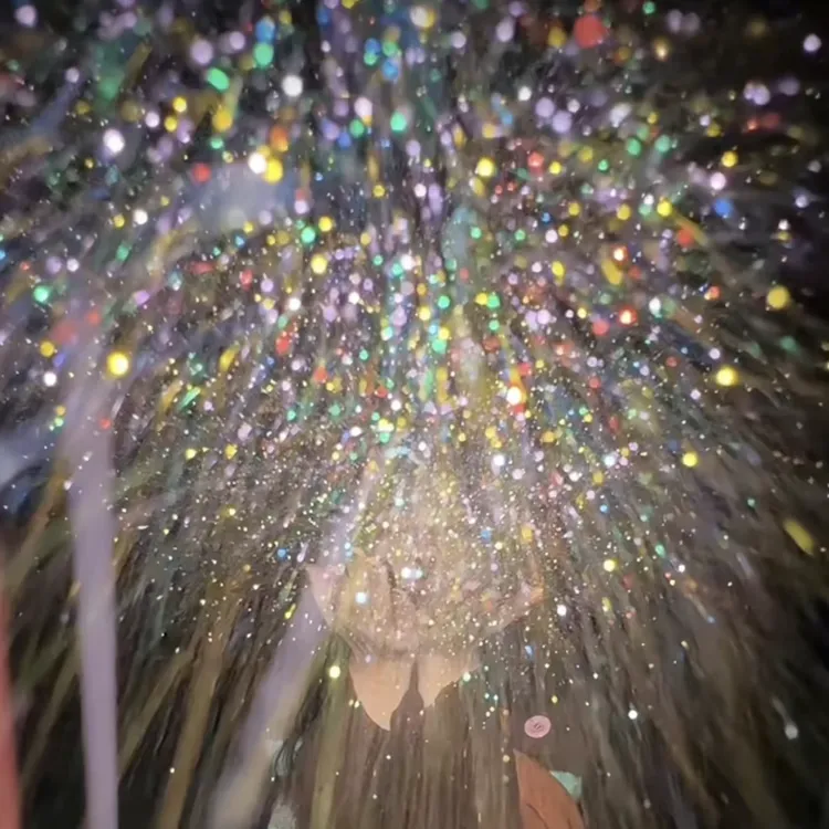 【皮卡】圣诞氛围感拍照神器cdd银粉仿雪景烟花糖果闪粉冬季