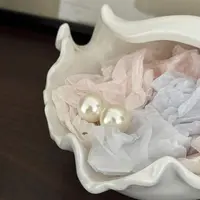 铜合金耳饰 【六港真人】新版16MM 珠珠耳钉