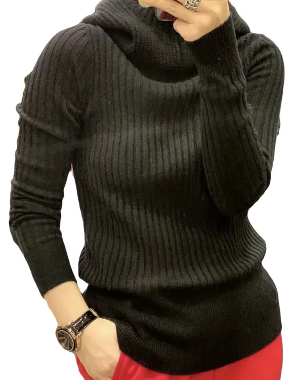 2024新款显瘦洋气时尚帽衫