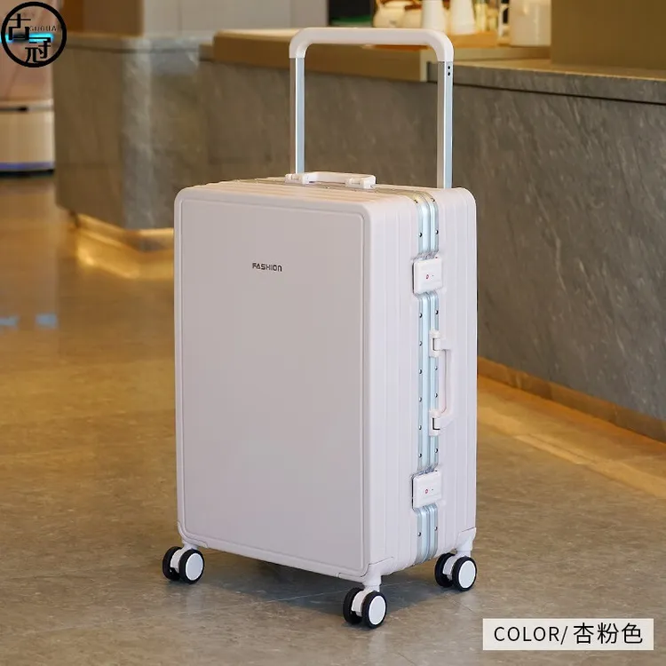 宽拉杆行李箱女2025新款高颜值铝框静音万向轮旅行箱男大容量