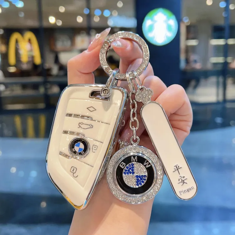 适用宝马5系钥匙套3系1系X3三系X1刀锋X5五530简约i3新7系325li扣
