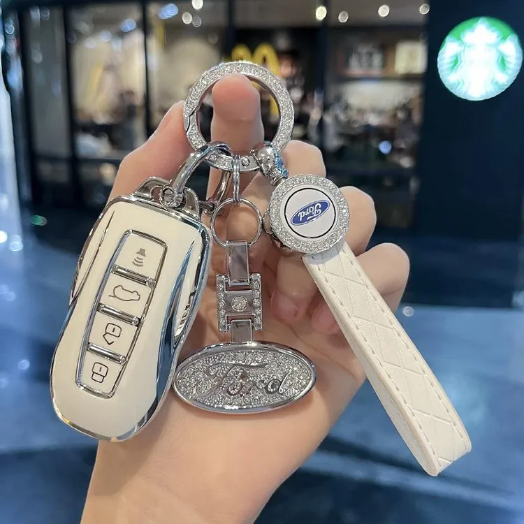 适用福特领睿钥匙套2022款福特领睿plus极境铃领域汽车钥匙包壳扣