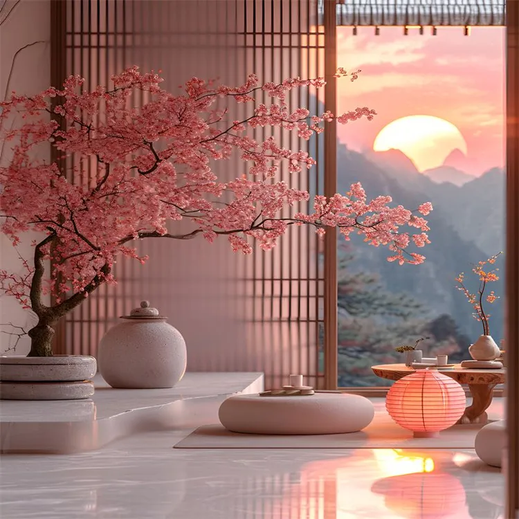 新款古风背景布汉服尺寸布景直播间装饰氛围网红主播中国风背景布