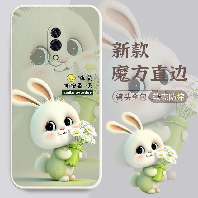 适用于OPPOk3手机壳PCGM00全包边防摔硅胶软壳女可爱兔子网红新款