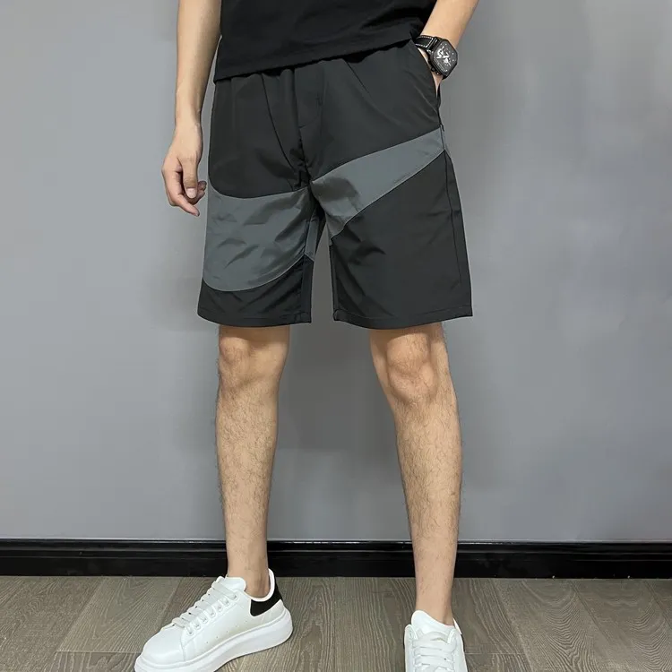 男士短裤宽松爆款2023新款夏季高档潮牌休闲五分裤速干男生短裤子
