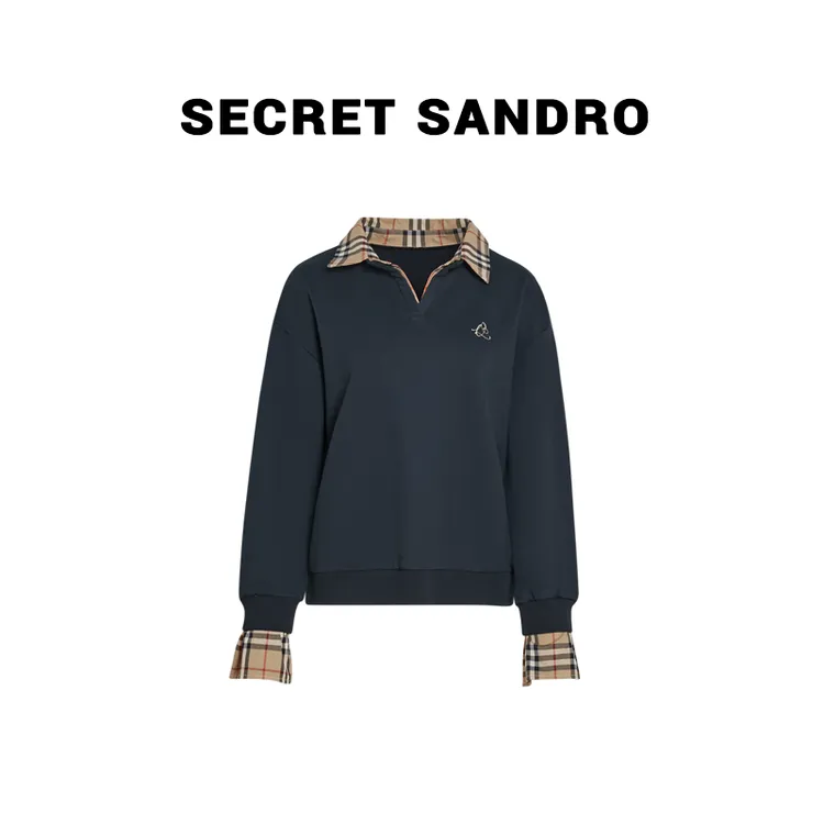 Secret Sandro 鸥小柒 卫衣 W64213330Q