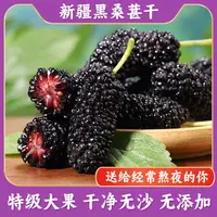 新疆吐鲁番野生桑葚干无沙大颗粒包新疆直发包邮