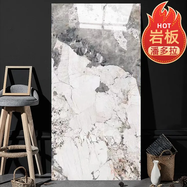 岩板厂家直销批发佛山潘多拉网红亮光柔光哑光潘多拉岩板背景墙