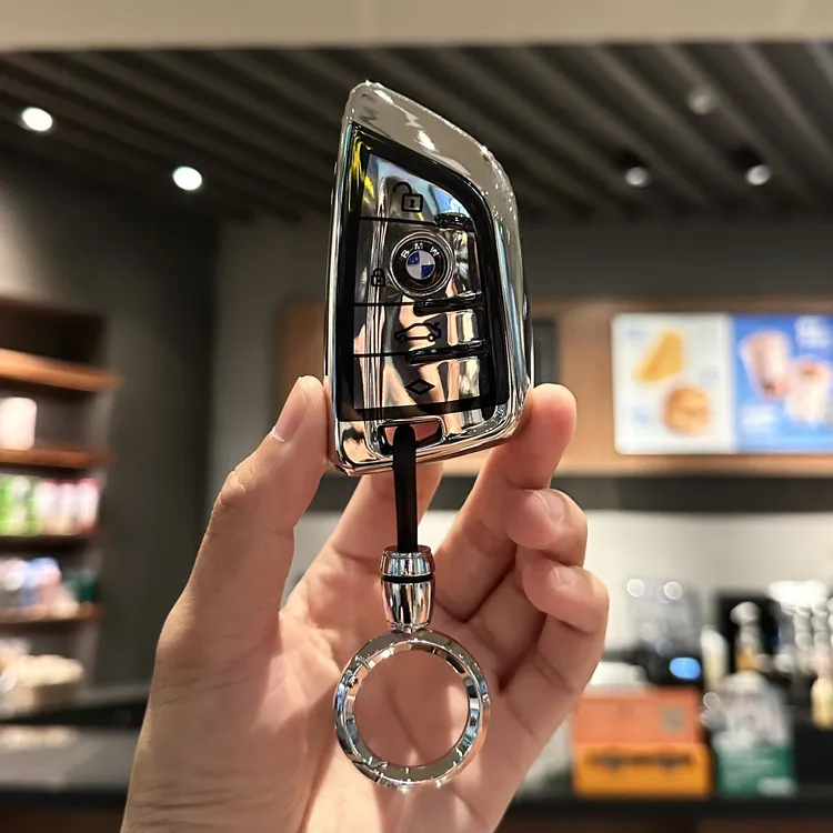 宝马5系钥匙套3系x5x2x3刀锋530壳320li525i3钥匙保护套壳包男女